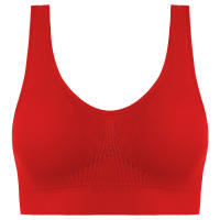 Sujetador deportivo de color sólido para mujer, top de fiesta, gimnasio, yoga, entrenamiento atlético, suave, acolchado - details 37