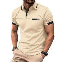 Polo de manga corta para hombre, camisetas informales, tops de verano - details 11