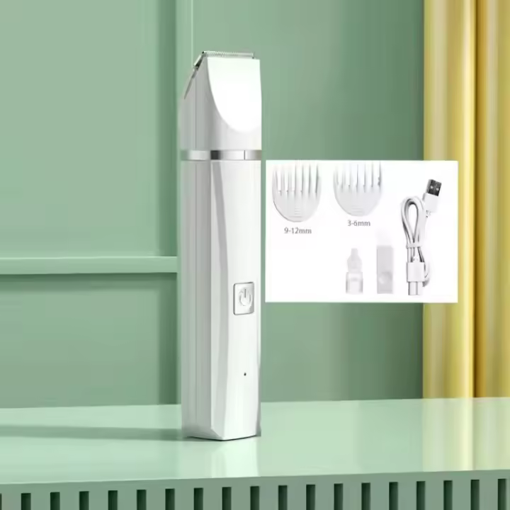 Nueva Afeitadora Eléctrica para Mascotas Tijeras de Empuje Silenciosas Recargables para Depilación de Gatos - 1