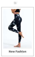 Body de entrenamiento para mujer, yoga reforzado para gimnasio, pantalones sin costuras de cintura alta, monos de punto teñidos a la moda - details 4