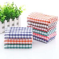 6 uds algodón cocina té absorbente t libre Catering restaurante tela a cuadros toallas para platos - details 1