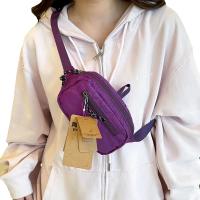 Nuevo bolso diagonal con letras a juego de colores, bolsillo deportivo de color para exteriores, bolso de hombro para teléfono Joker para hombres y mujeres. - details 2