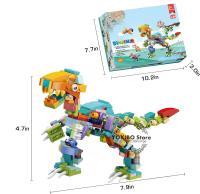 Juego de bloques de construcción de dinosaurios para niños, 12 en 1 - details 6