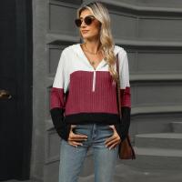 Sudadera con capucha con cremallera para mujer, suéter suelto de manga larga, tops de moda, - details 18