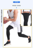 Calentadores de compresión para hombre y mujer, medias largas hasta la rodilla, para baloncesto, fútbol, ciclismo, protección UV, 1 piezas - details 16
