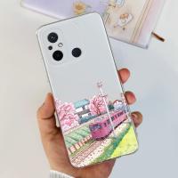 Fundas de silicona transparente para Xiaomi Redmi 12c, patrón de moda, pintura al óleo, funda de teléfono, Redmi 12c, 12 c, redmi12c - details 46