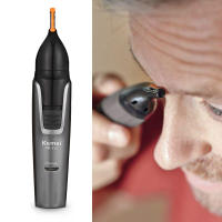 Kemei-recortador de vello Facial para nariz, limpiador de precisión con máxima comodidad para hombres, para nariz, orejas, cejas, cuello y patillas - details 8