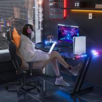 Escritorio Gaming de Fibra de Carbono Ergonómico, Escritorio Gamer con Portavasos y Gancho - details 0