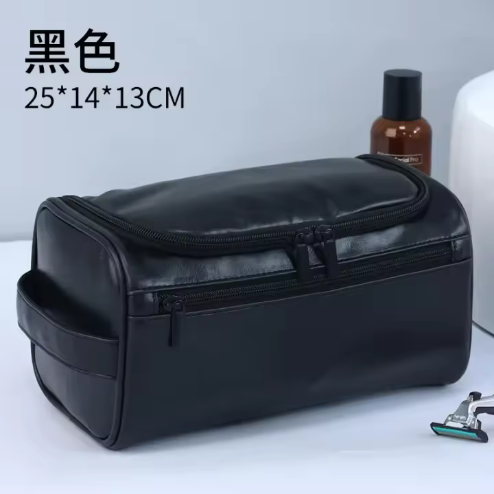 Bolsa de Higiene Vintage para Hombres Ideal para Viajes, Negocios, Maquillaje - 1