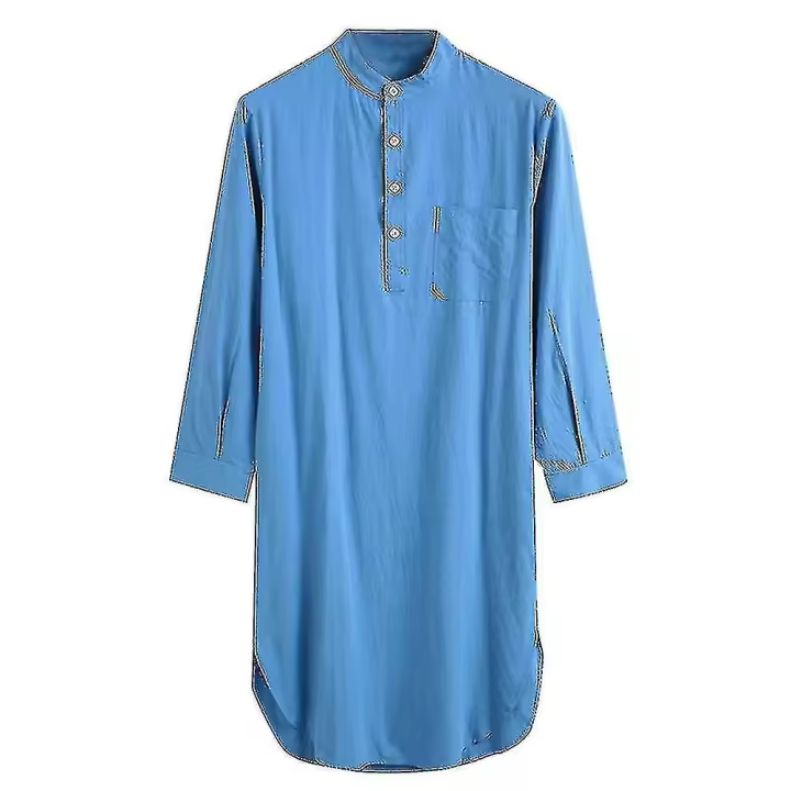 Camisón de algodón para hombre cy BSSM - 1