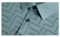 Polo de Moda de Verano para Hombres Alta Gama, Estampado, Manga Corta, Transpirable, Doble Apertura - details 18
