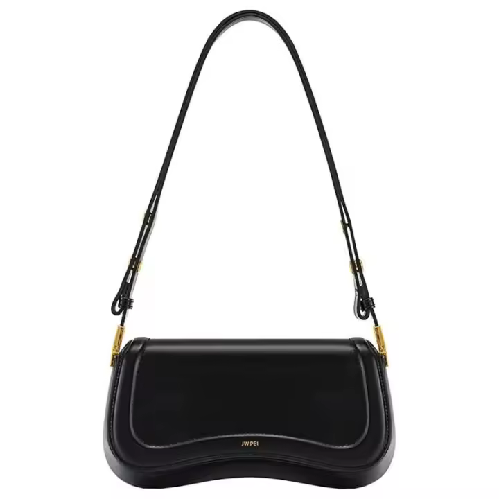 Mochila de Lujo Leten Estilo Elegante de Hombro Único Obliquo Bolso Underarm Portátil para Commutadores Casuales Material de Cuero Exterior de PVC/Vinilo - 1