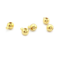 Clips de Brasso Dorado 18K 20PCS Estilo de Sujeción de Bola Ideal para Hacer Joyas DIY - details 9