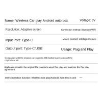 Adaptador Carplay inalámbrico 2 en 1 para coche, convertidor con cable de Android automático a inalámbrico - details 7