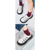 2025 Verano Nuevos Deportes Sandalias Mujeres Casual Hueco Grueso Fondo Aumentando Cabeza Grande Zapatos - details 2