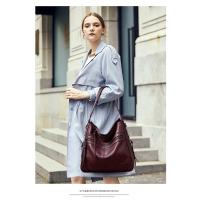 Bolsos de hombro de marca de diseñador para mujer, bolsos femeninos para viajes, fin de semana, al aire libre, bolso de mensajero grande de cuero, Invierno - details 2