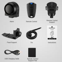 Wireless Bike Vibration Alarm 115dB Waterproof USB Charging Remote Control Motorcycle Electric Bicycle Security Burglar Alarm - details 9