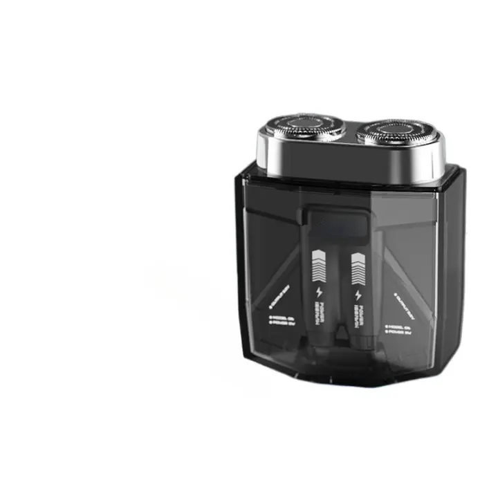Afeitadora Eléctrica de Doble Cabeza Alta Potencia, Silencio, Viaje, Belleza - 1