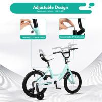 Bicicletas infantiles de 16 pulgadas para niños, de 5 a 8 años, con ruedas de apoyo - details 2