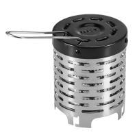 Calentador portátil para exteriores, cubierta de mini calentador, quemador de gas de acero inoxidable, accesorios para estufa de camping - details 1