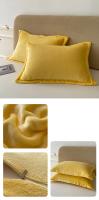 Bonenjoy-funda de almohada de terciopelo, 2 uds., funda de almohada de 48x74cm, funda de almohada suave con cremallera, funda de almohada para decoración de sofá - details 2
