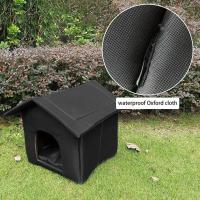 Carpa para Mascotas al Aire Libre Impermeable Cámara de Nido Gruesa para Gatos - details 10