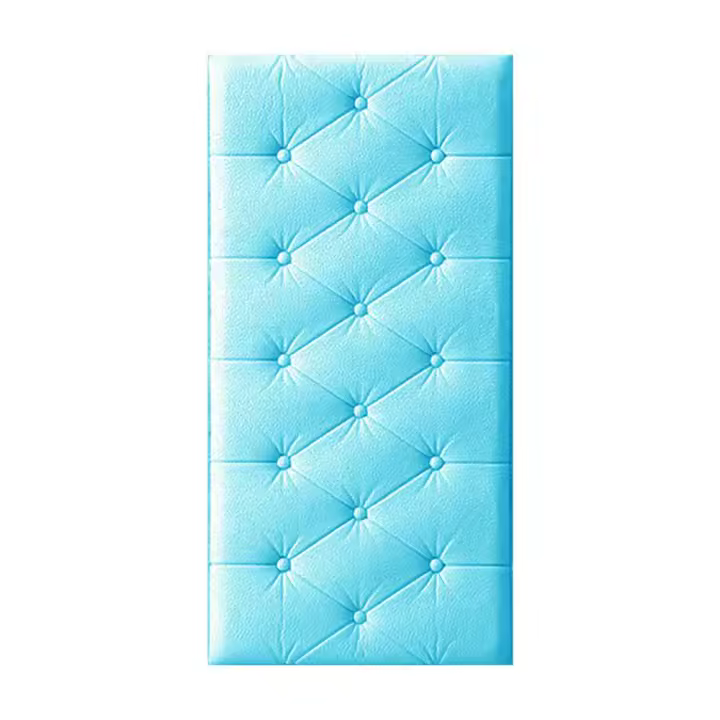 Decoración de fondo para decoración del hogar, autoadhesivo para cabeceros de cama, paneles de pared despegar y pegar, decoración de pared, pegatina de pared de espuma - 1