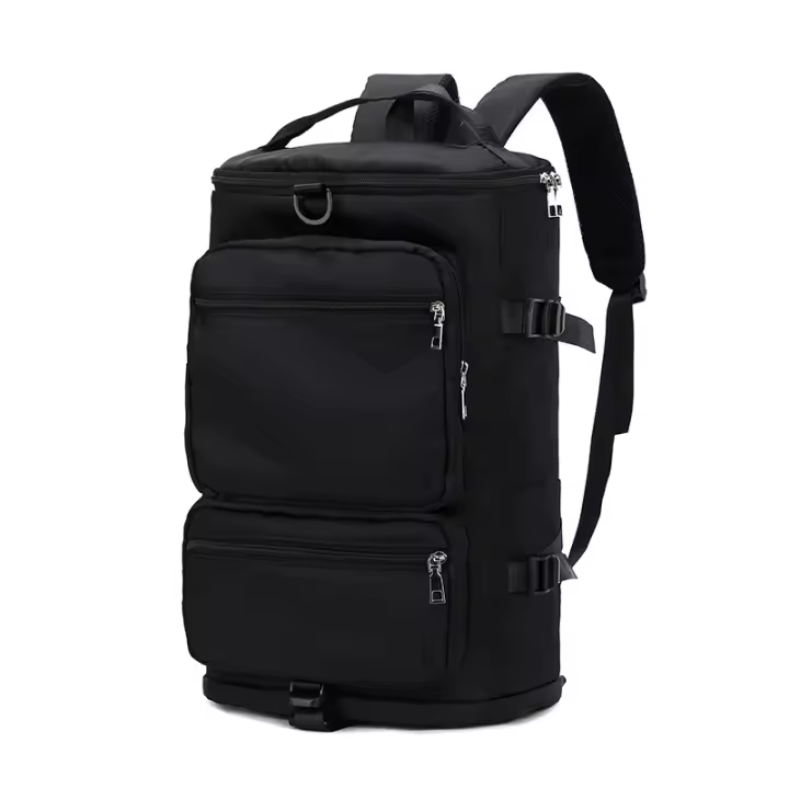 Mochila negra De Viaje Para Hombres y mujeres, Multifuncional, húmeda y seca - 1