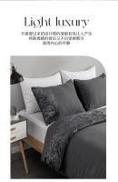 Juego de Ropa de Cama de Lujo con Splicing de Terciopelo Funda de Edredón Cubierta de Cama Doble Tamaños Europeos y Americanos Funda de Almohada de Tamaño Queen - details 1