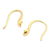 Latón color oro de 18 quilates, compatible con cuentas de medio agujero con ganchos de medio pasador para pendientes, joyería de alta calidad, accesorios para manualidades. - details 81