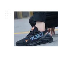 Zapatos para hombre, zapatillas informales sin cordones a la moda, zapatos transpirables para correr, zapatos de tenis de entrenamiento para caminar al aire libre - details 6