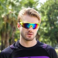 Gafas de sol polarizadas UV400 para ciclismo, lentes HD a prueba de viento, resistentes a los rayos UV, gafas de ciclismo cómodas y ligeras para deportes al aire libre - details 2