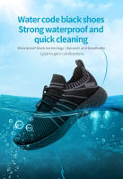 ONEMIX Zapatillas de Correr Negras 2023 para Hombres Resistentes al Agua y Transpirables para Entrenamiento al Aire Libre Antideslizantes para Deportes de Senderismo Material de Interior y Exterior Sintético Cierre de Encaje - details 1