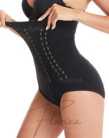 Flarixa bragas sin costuras para mujer, bragas de Control de barriga de cintura alta, ropa interior adelgazante posparto, levantador de glúteos, moldeador de cuerpo - details 1