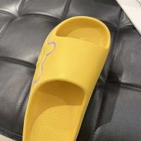 Nueva Idea de producto 2022, zapatillas de interior de verano para baño, sandalias y zapatillas de mujer de fondo suave desodorizantes antideslizantes - details 11