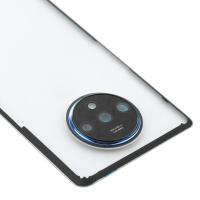 Para OnePlus 7T Contraportada con lente de cámara (Transparente) - details 2