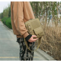 Bolso de Hombro Cruzado Táctico de Camuflaje Versión Vertical para Hombres y Mujeres - details 5