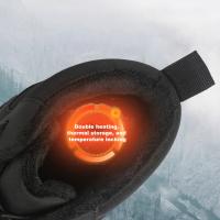 Zapatillas de deporte cálidas de invierno, zapatillas de goma Unisex para acampar, impermeables, antideslizantes, botas de nieve de tobillo alto, zapatos transpirables para correr descalzos - details 10