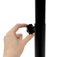 Bandeja de aluminio con ruedas para salón de belleza, carro con altura ajustable para tatuajes, SPA, 70-110CM - details 12