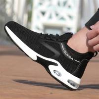 35-50 Zapatos De Trabajo Con Amortiguación De Aire Para Hombre, Zapatos De Seguridad Antigolpes Con Puntera De Acero A Prueba De Perforaciones, Zapatillas Deportivas, Calzado Masculino - details 26