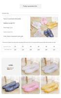 Nuevos zapatos de gelatina, sandalias bajas transparentes de moda para mujer, zapatillas auténticas de USA - details 8