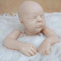 BZDOLL-Accesorios de silicona Reborn para bebés, Kit de Color fresco, suave, sin pintar, sin terminar, 20 pulgadas - details 2