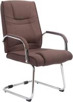 Cantilever Attila Tapizada En Tela y con Base De Metal I Silla De Conferencia con Reposabrazos, Color:Negro/Negro - details 51