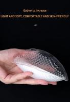 Insertos de silicona para sujetador, almohadillas de gel transparente para realzar el busto, relleno de sujetador, potenciador de busto para traje de baño de bikini - details 2