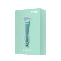 Kemei-cortadora de pelo de bebé para niños, Kit de corte de pelo inalámbrico, recargable e impermeable, cuchilla de cerámica, silencioso, 811 - details 8