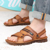 Nuevas Sandalias de Hombre de Cuero Genuino Suela Suave de Tendón de Res Cómodo para la Playa - details 4