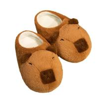 pybara rtoon Zapatillas de algodón, suaves, antideslizantes, transpirables, zapatillas de piel para el hogar - details 7
