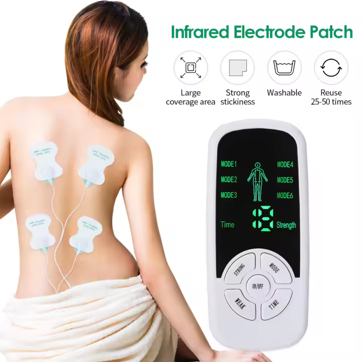 PORCHEDDU Masajeador de Cuello y Espalda Multifunctional Eléctrico de 15 nivel para Columna Vertebral Masaje de Ondas Cuero Normal Badería Includes - 1
