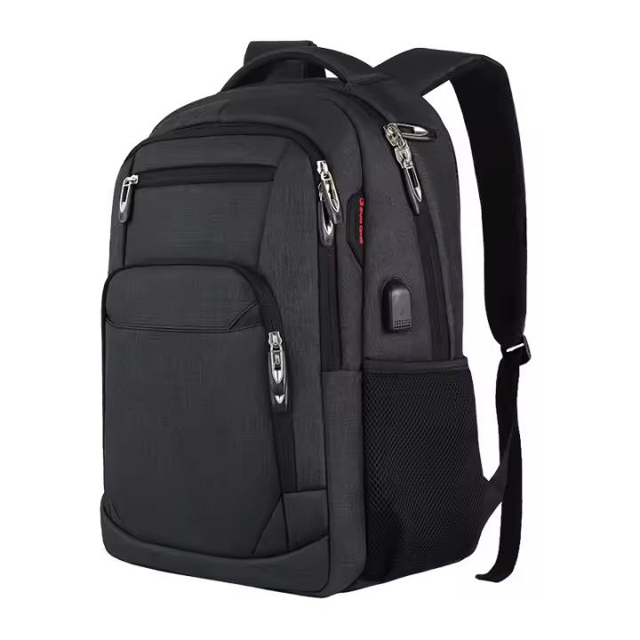 Mochipa Impermeable Antirobo para Hombre y Mujer, Morral para Portátil de hasta 15,6, Multiusos, with Puerto de Carga ZP - 1