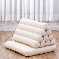 Cómodo Colchón De Suelo con Cojín De Lectura, Futón Japonés, Cama Plegable O Esterilla De Masaje Tailandés, 170 x 53 cm, Azul Claro - details 226